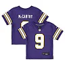 Zennovawear J.J. McCarthy Minnesota Vikings Toddler Classic Player Game Jersey - Purple