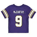 Zennovawear J.J. McCarthy Minnesota Vikings Toddler Classic Player Game Jersey - Purple