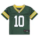 Zennovawear Jordan Love Green Bay Packers Toddler Game Jersey - Green