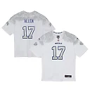 Zennovawear Josh Allen Buffalo Bills Toddler 2025 Rivalries Collection Game Jersey - White