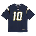 Zennovawear Justin Herbert Los Angeles Chargers Toddler Alternate Super Chargers Game Jersey - Navy
