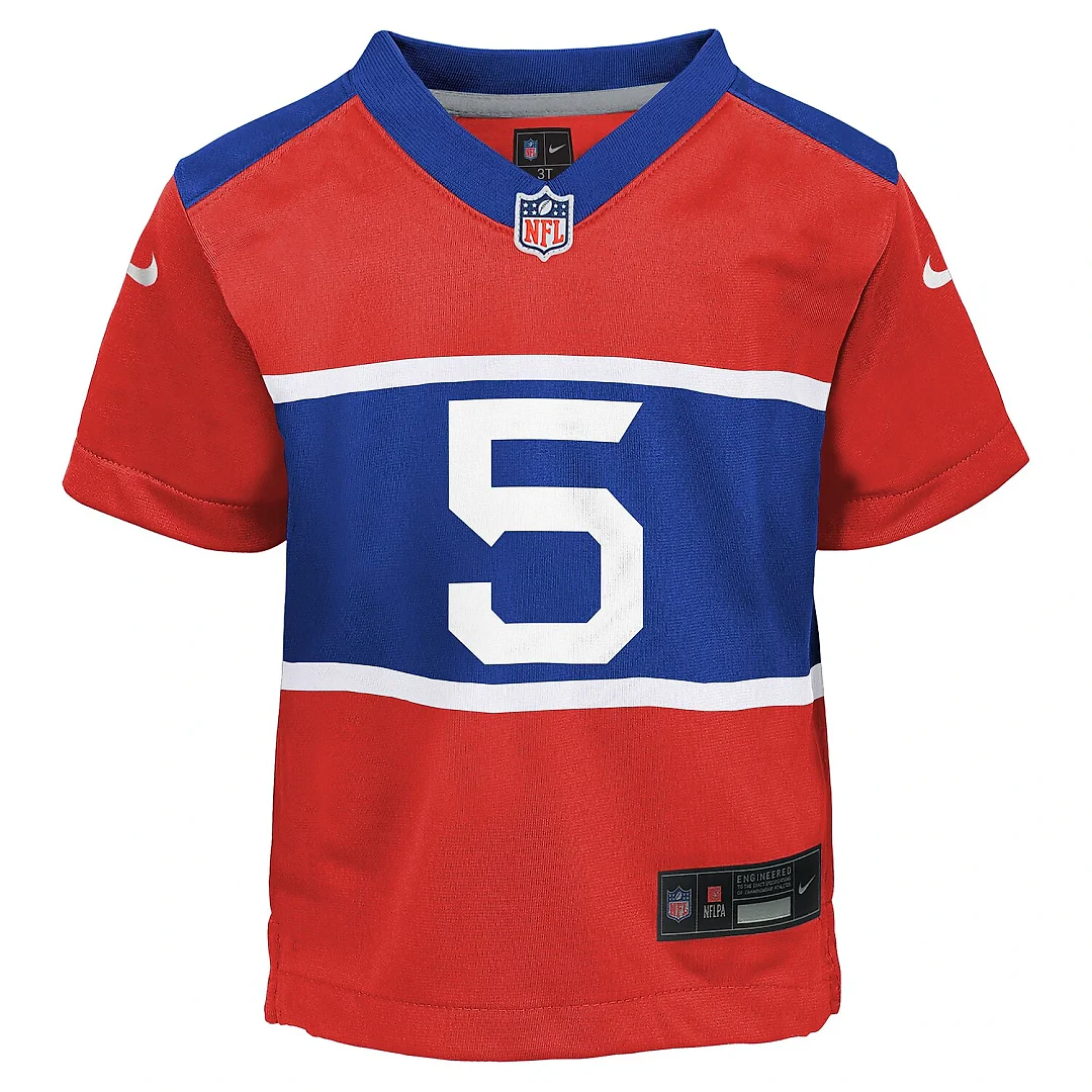 Zennovawear Kayvon Thibodeaux New York Giants Toddler Alternate Player Game Jersey - Century Red