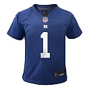 Zennovawear Malik Nabers New York Giants Toddler Game Jersey - Royal