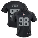 Zennovawear Maxx Crosby Las Vegas Raiders Toddler Game Jersey - Black