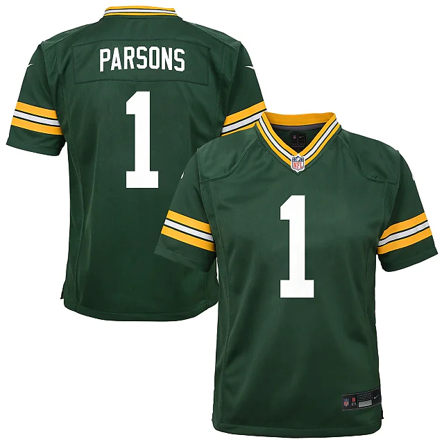 Zennovawear Micah Parsons Green Bay Packers Toddler Team Game Jersey - Green