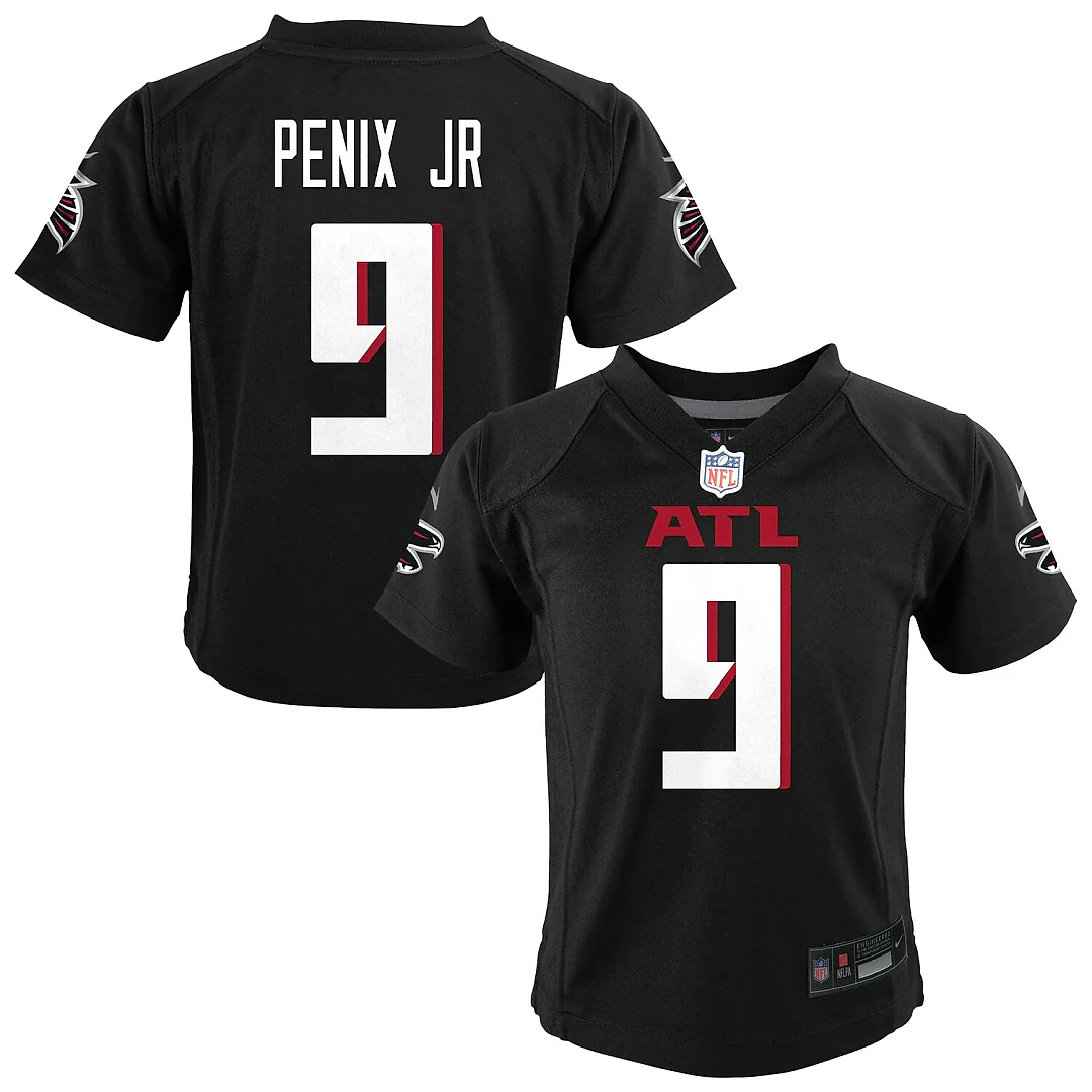 Zennovawear Michael Penix Jr. Atlanta Falcons Toddler Game Jersey - Black