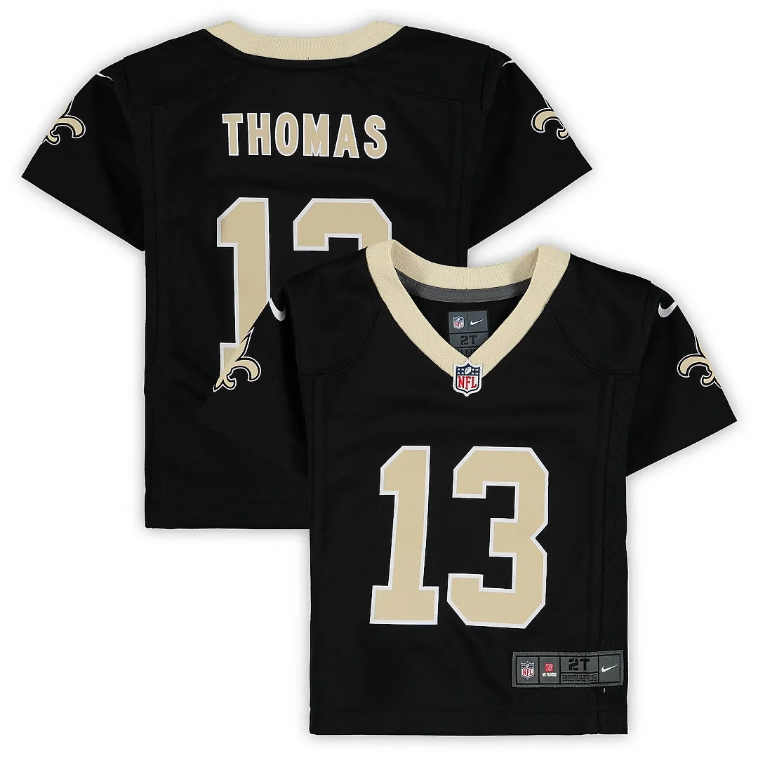 Zennovawear Michael Thomas New Orleans Saints Toddler Game Jersey - Black