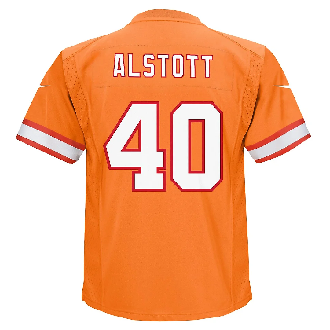 Zennovawear Mike Alstott Tampa Bay Buccaneers Toddler Retired Player Game Jersey - Orange