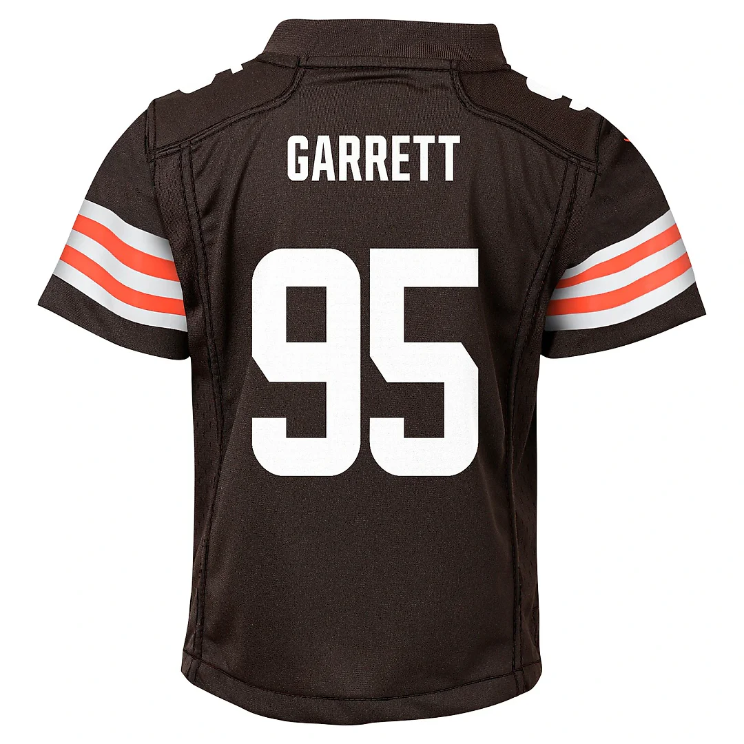 Zennovawear Myles Garrett Cleveland Browns Toddler Game Jersey - Brown