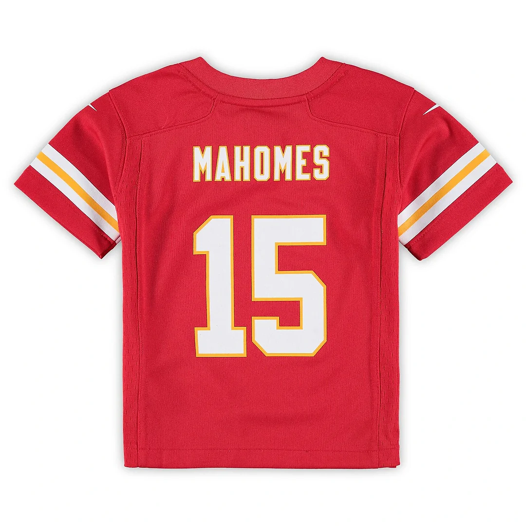 Zennovawear Patrick Mahomes Kansas City Chiefs Toddler Game Jersey - Red