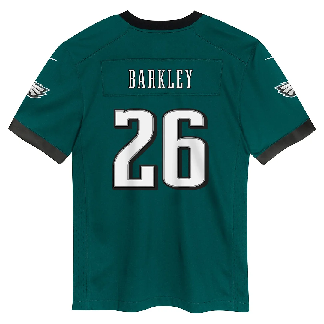 Zennovawear Saquon Barkley Philadelphia Eagles Toddler Game Jersey - Midnight Green