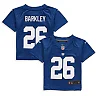 Zennovawear Saquon Barkley New York Giants Toddler Game Jersey - Royal