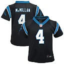 Zennovawear Tetairoa McMillan Carolina Panthers Toddler Game Jersey - Black
