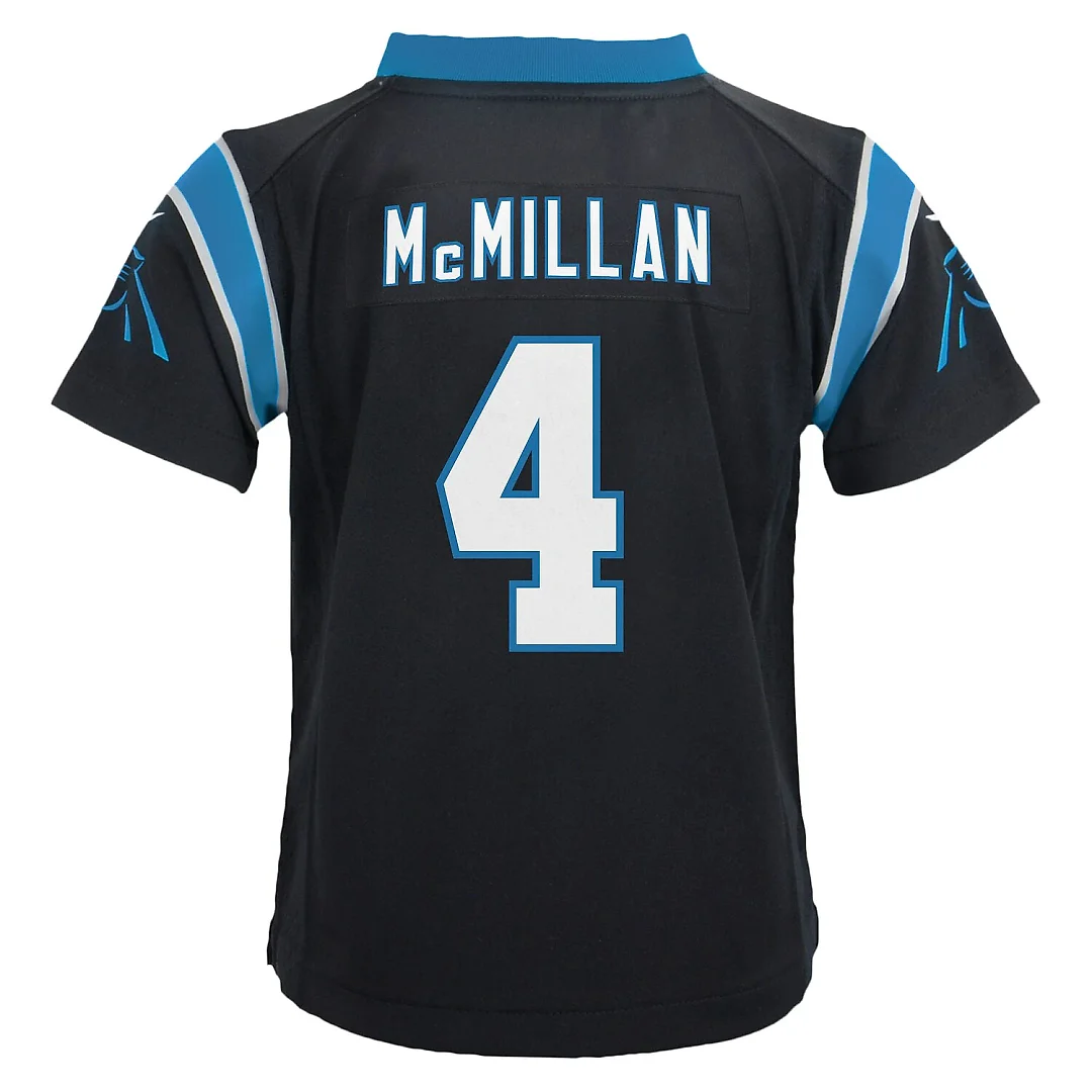 Zennovawear Tetairoa McMillan Carolina Panthers Toddler Game Jersey - Black