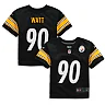 Zennovawear T.J. Watt Pittsburgh Steelers Toddler Game Jersey - Black