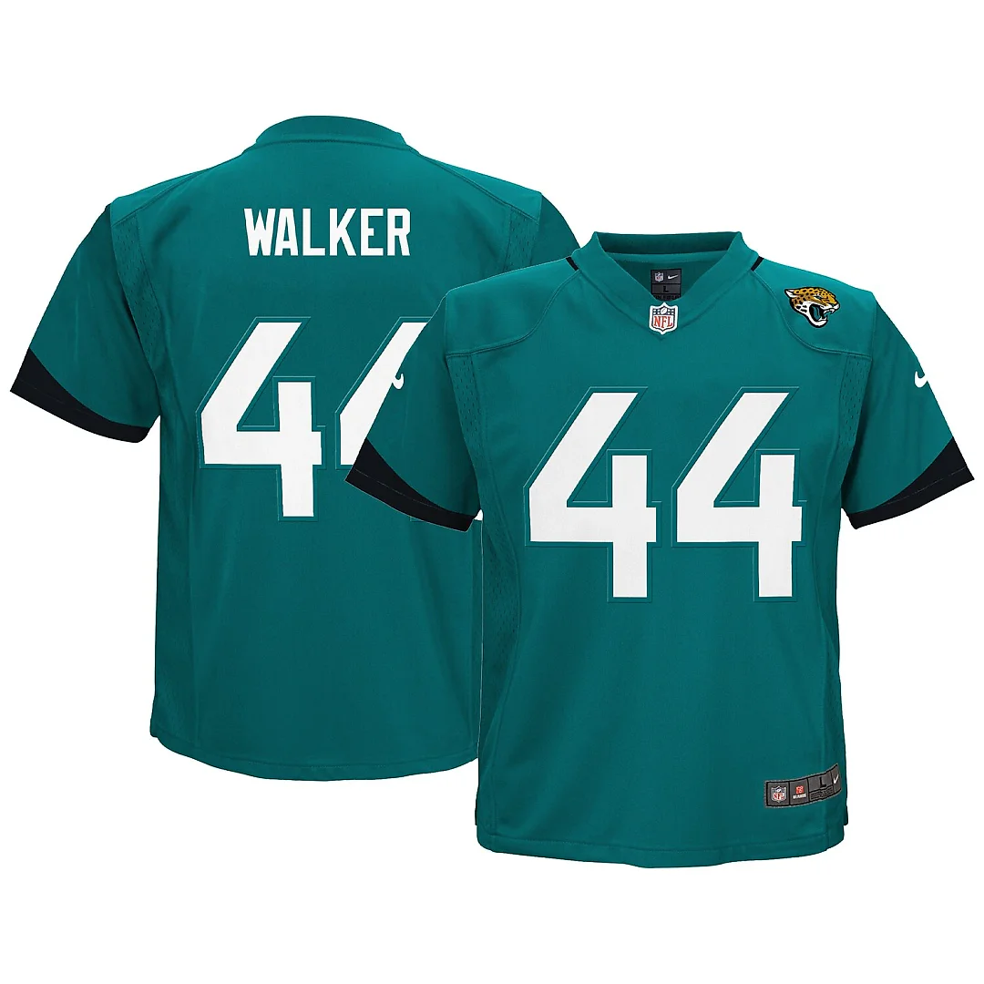 Zennovawear Travon Walker Jacksonville Jaguars Toddler Game Jersey - Teal