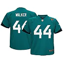 Zennovawear Travon Walker Jacksonville Jaguars Toddler Game Jersey - Teal