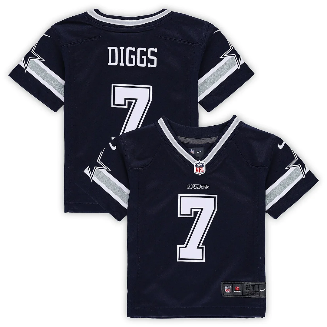 Zennovawear Trevon Diggs Dallas Cowboys Toddler Game Jersey - Navy