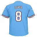Zennovawear Will Levis Tennessee Titans Toddler Alternate Oilers Throwback Game Jersey - Light Blue