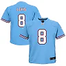 Zennovawear Will Levis Tennessee Titans Toddler Alternate Oilers Throwback Game Jersey - Light Blue