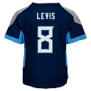 Zennovawear Will Levis Tennessee Titans Toddler Game Jersey - Navy