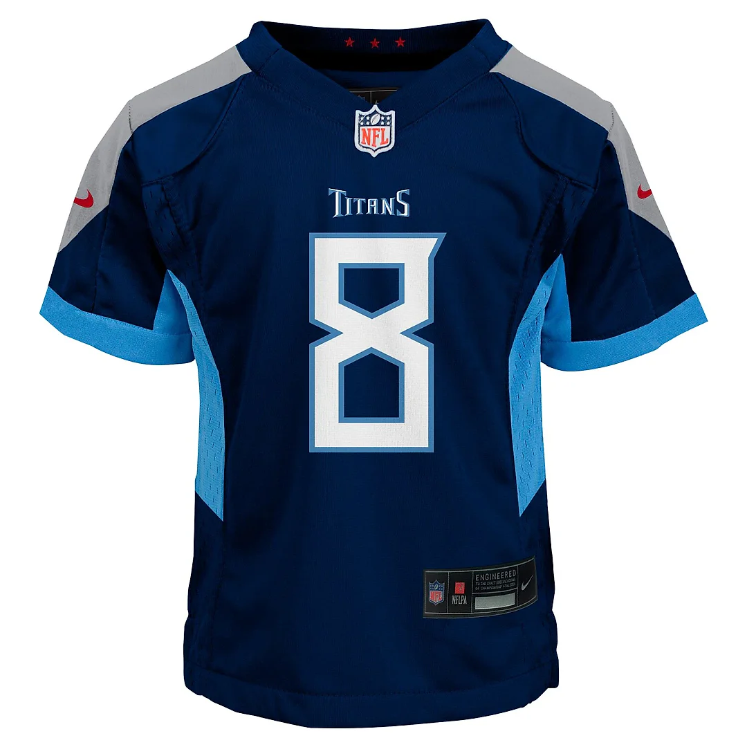 Zennovawear Will Levis Tennessee Titans Toddler Game Jersey - Navy