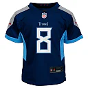 Zennovawear Will Levis Tennessee Titans Toddler Game Jersey - Navy