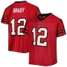 Zennovawear Tom Brady 12 Tampa Bay Buccaneers YOUTH Game Jersey - Red