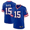 Zennovawear Tommy DeVito 15 New York Giants Alternate Game Men Jersey - Royal