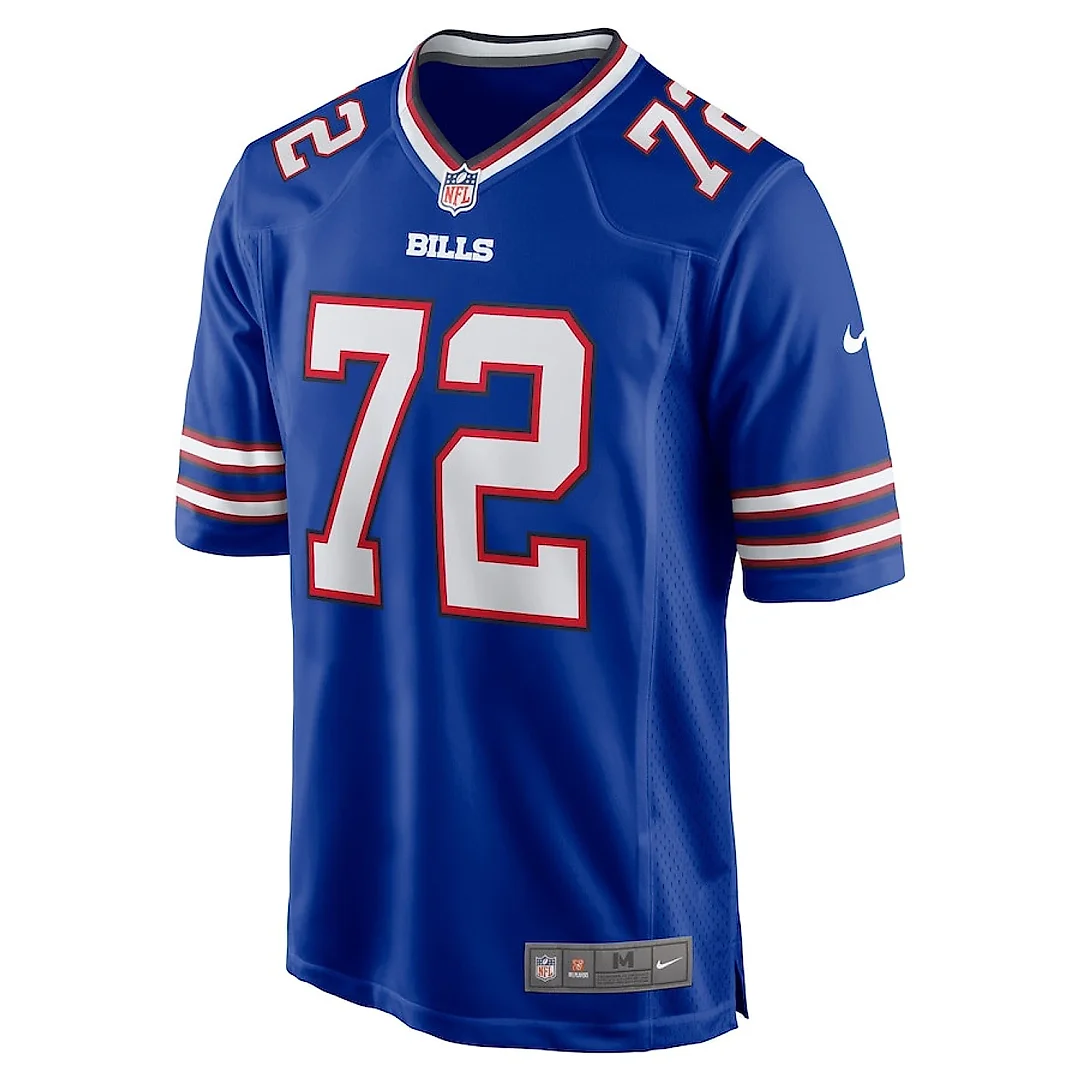 Zennovawear Tommy Doyle 72 Buffalo Bills Men Game Jersey - Royal
