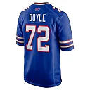 Zennovawear Tommy Doyle 72 Buffalo Bills Men Game Jersey - Royal