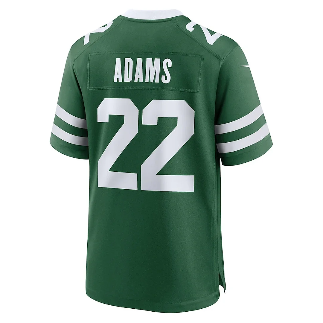 Zennovawear Tony Adams 22 New York Jets Team Game Men Jersey - Legacy Green
