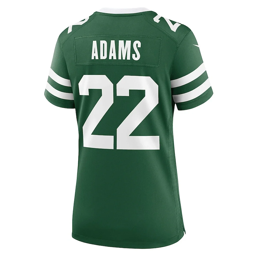 Zennovawear Tony Adams 22 New York Jets Women's Team Game Jersey - Legacy Green