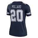 Zennovawear Tony Pollard 20 Dallas Cowboys Women Legend Jersey - Navy