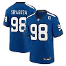 Zennovawear Tony Siragusa 98 Indianapolis Colts Indiana Nights Alternate Game Men Jersey - Royal