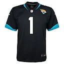 Zennovawear Travis Etienne 1 Jacksonville Jaguars YOUTH Alternate Player Game Jersey - Black