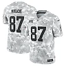Zennovawear Travis Kelce 87 Kansas City Chiefs 2024 Salute to Service Limited Men Jersey - Arctic Camo