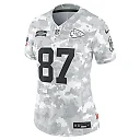 Zennovawear Travis Kelce 87 Kansas City Chiefs Women's 2024 Salute to Service Limited Jersey - Arctic Camo