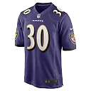 Zennovawear Trayvon Mullen 30 Baltimore Ravens Team Game Men Jersey - Purple