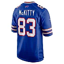 Zennovawear Tre McKitty 83 Buffalo Bills Team Game Jersey - Royal