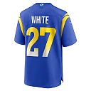 Zennovawear Tre'Davious White 27 Los Angeles Rams Team Game Men Jersey - Royal