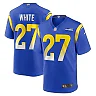 Zennovawear Tre'Davious White 27 Los Angeles Rams Team Game Men Jersey - Royal