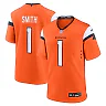 Zennovawear Tremon Smith 1 Denver Broncos Team Game Men Jersey - Orange