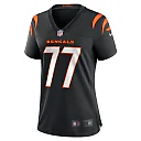Zennovawear Trent Brown 77 Cincinnati Bengals Women's Game Jersey - Black