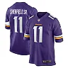 Zennovawear Trent Sherfield Sr. 11 Minnesota Vikings Game Men Jersey - Purple