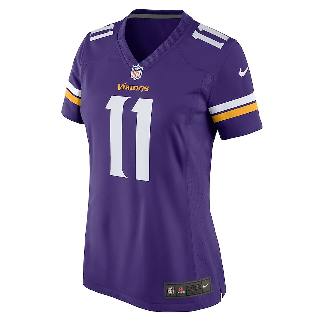 Zennovawear Trent Sherfield Sr. 11 Minnesota Vikings Women's Game Jersey - Purple