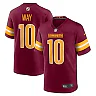 Zennovawear Tress Way 10 Washington Commanders Game Men Jersey - Burgundy