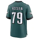 Zennovawear Trevor Keegan 79 Philadelphia Eagles Super Bowl LIX YOUTH Jersey - Midnight Green