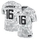 Zennovawear Trevor Lawrence 16 Jacksonville Jaguars 2024 Salute to Service Limited Men Jersey - Arctic Camo