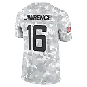 Zennovawear Trevor Lawrence 16 Jacksonville Jaguars 2024 Salute to Service Limited Men Jersey - Arctic Camo